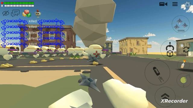 Chicken bot in chicken gun Куриный бот в курином ружье | Chicken player смотреть онлайн