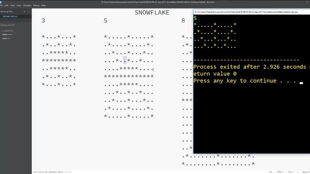 C++ Nested Loops Lab: Problem Snowflake смотреть онлайн