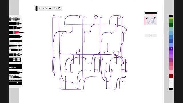 Blue Set – sequential drawing смотреть онлайн