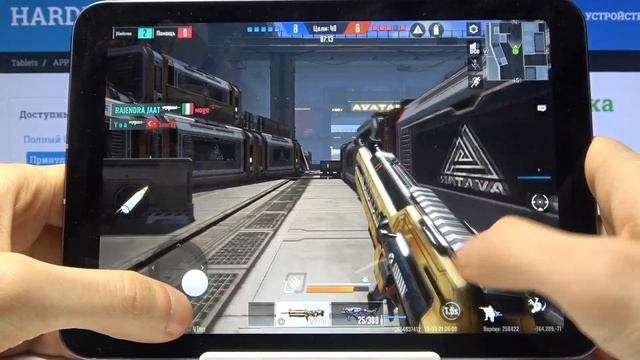 Cyber Hunter на ультрах на iPad Mini 6 2021 – проверка iPad Mini 6 2021 в игре смотреть онлайн