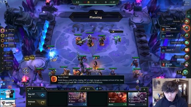 11 LOSS FORTUNE CASHOUT FOR THE ULTIMATE 9 WARLORD COMEBACK!! | Teamfight Tactics смотреть онлайн