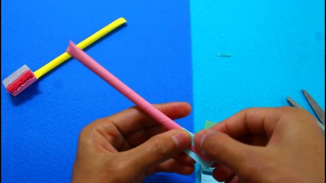 DIY Paper Toothbrush New Design - Colorful Paper Toothbrush Art -  Toothbrush Crafts Preschool 2021