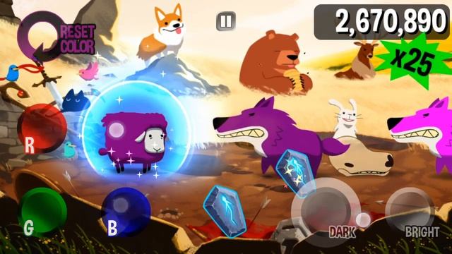 Color Sheep | 12.283.988 High Score 60fps/HD смотреть онлайн