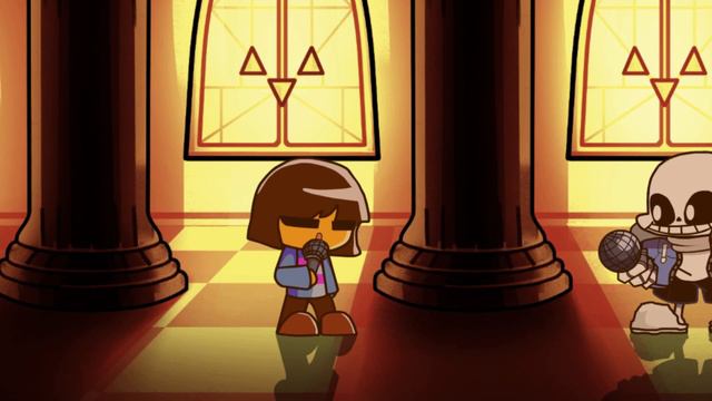 FNF: You and Me cover ft. Sans (Monika Mix) смотреть онлайн