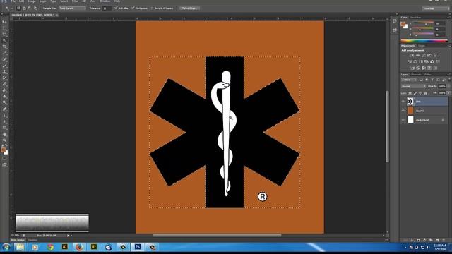 Photoshop Tutorial - Using the Magic Wand and Eraser Tool #2 смотреть онлайн