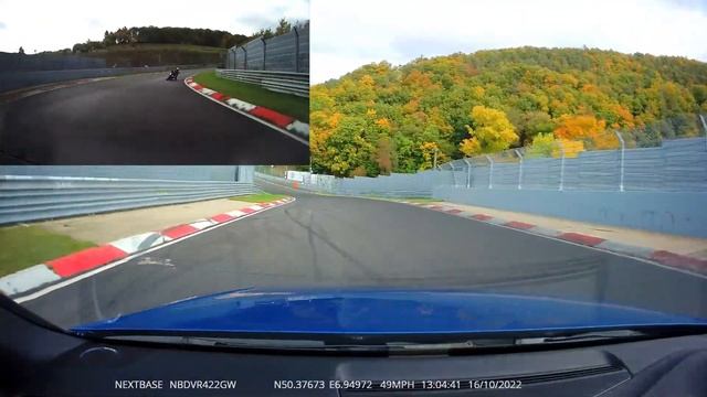 Audi RS4 B8 - Nürburgring Nordschleife Touristenfahrten - 16th October 2022 Front & Rear Cams смотреть онлайн