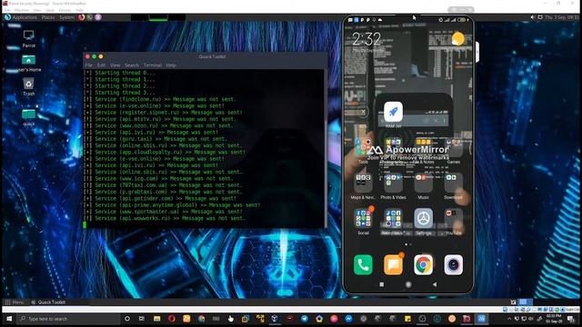SMS Bombing with Quack tool in Parroy Security 2020 | Anonymous Bangladesh смотреть онлайн