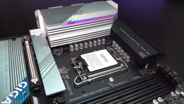 Gigabyte Z690 Aero G - Стильная материнская плата для alder lake смотреть онлайн
