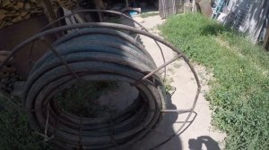 Самодельная катушка для поливочного шланга!