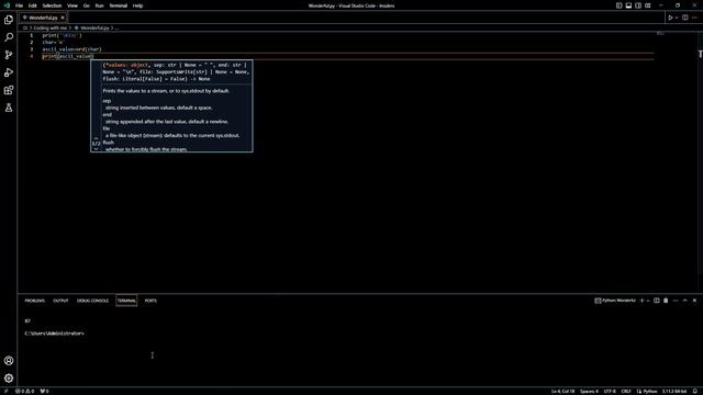 Exploring ASCII Values in Python: Converting Character to Number Artificial Intelligence Learn Code смотреть онлайн
