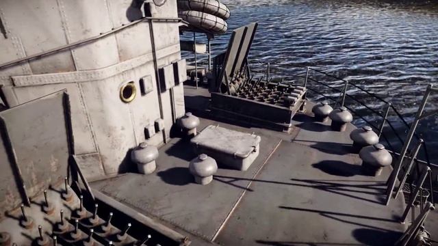 Italian Navy Albatros sub-chaser (F 543)- A Closer look - Devserver War Thunder Wind of Change смотреть онлайн
