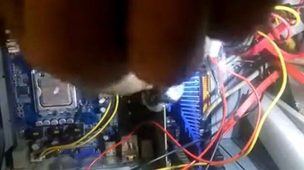 Замена термопасты