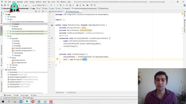 Android Şeyler - RecyclerView ve SearchView Kullanmanın Kolay Yolu смотреть онлайн