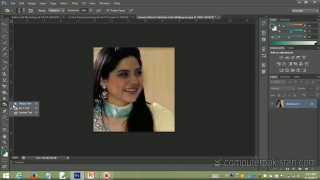 18 Dodge Tool in Adobe Photoshop 2023 in Hindi || SaQib Designer смотреть онлайн