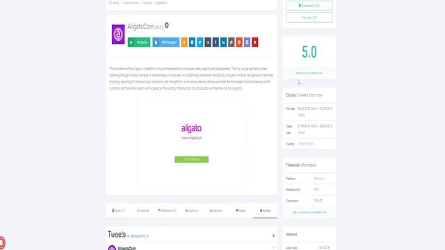 Aligatocoin - A New Dimension of E- Commerce смотреть онлайн