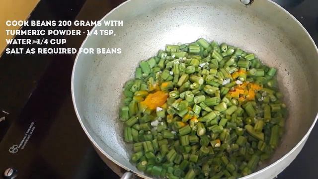 Beans Paruppu usili Recipe in tamil with english sub titles смотреть онлайн