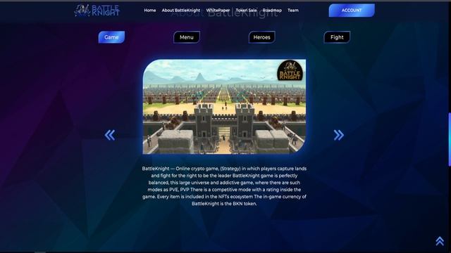 Battleknight Airdrop 3000 токенов BKN Бесплатно NFT Стратегическая онлайн игра PVE PVP на блокчейн смотреть онлайн