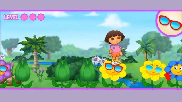 Dora the explorer Exploring Isa's Garden. Games Gameplay смотреть онлайн