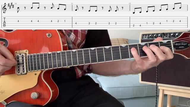 Lonesome Tears In My Eyes | Johnny Burnette & The Rock 'n' Roll Trio | Guitar Lesson | Tab Download