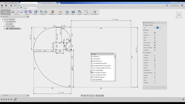 Fusion 360 Loft: The Golden Ratio! FF79 смотреть онлайн