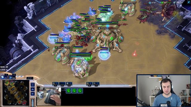 My first GRANDMASTER TERRAN opponent! | MaNa Units Only to Grandmaster #13 StarCraft 2 смотреть онлайн
