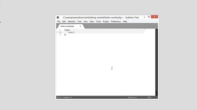 PHP COURSE - Introducing Php Program with Echo смотреть онлайн