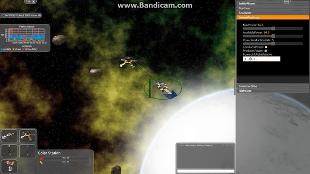 Asteroid Outpost: In Game Component Editor смотреть онлайн