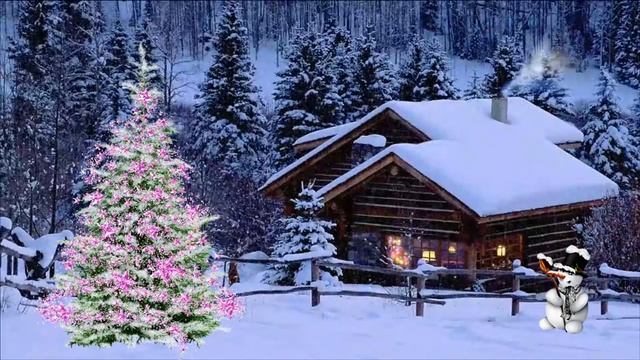 С Рождеством ! Счастливого Рождества! Красивая песня. смотреть онлайн