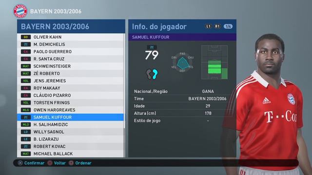 BAYERN DE MUNIQUE 2003/2006 - cópias de base - base copy - PES 2019 -PRO EVOLUTION SOCCER 2019 смотреть онлайн