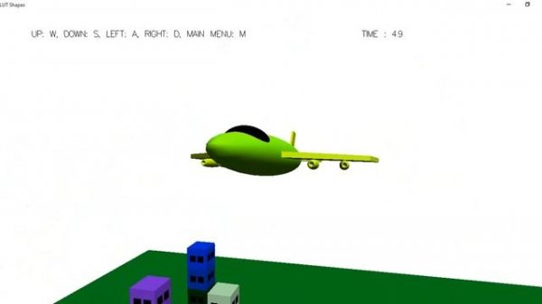 3D Plane Game with source code | OpenGL | C++ |  Planet : rksazid
