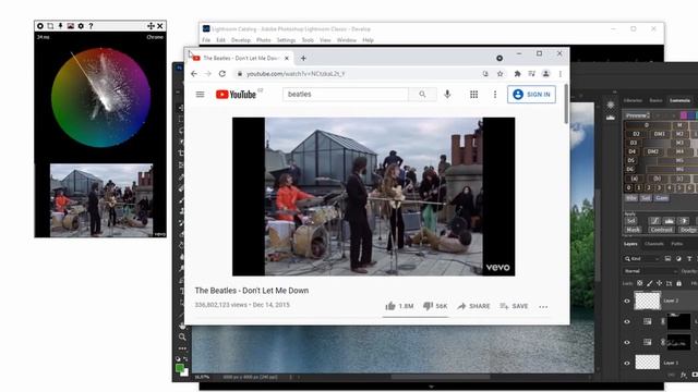 Screenscope - A Vectorscope Utility For Color Grading In Photoshop, Lightroom And Other Software
