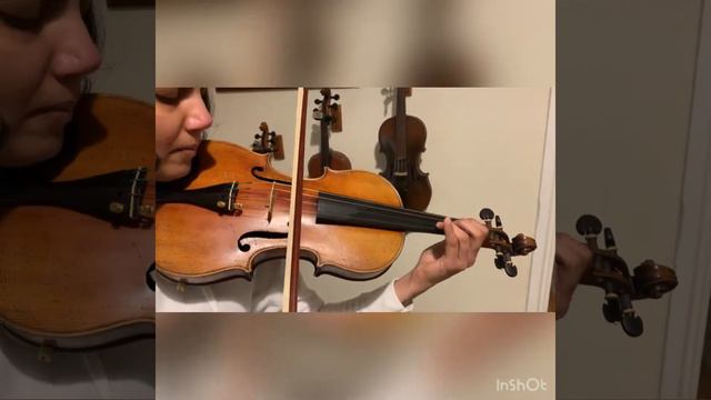 Antique Unique Early 19th Century Labelled Antonius Stradivarius 4/4 Violin ElvinaSound Sample