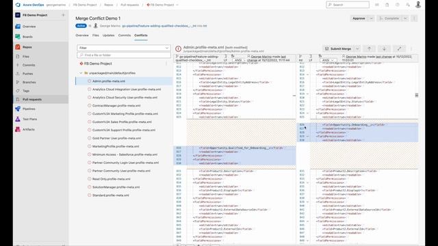 Merge Conflict Resolution - Gearset Pipelines смотреть онлайн