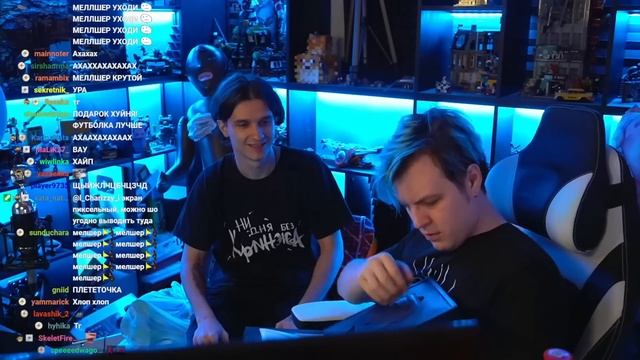 ДЕНЬ РОЖДЕНИЯ ПЯТЁРКИ 23 (27)Года | ИВЕНТ В МАЙНКРАФТЕ | ПОДАРКИ ОТ МЕЛШЕРА | Нарезка стрима ФУГА T смотреть онлайн