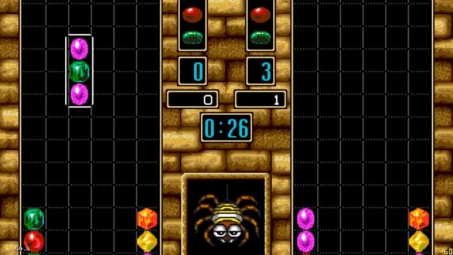 Columns III Revenge of Columns | SEGA GENESIS | HD | FUSION EMULATOR смотреть онлайн