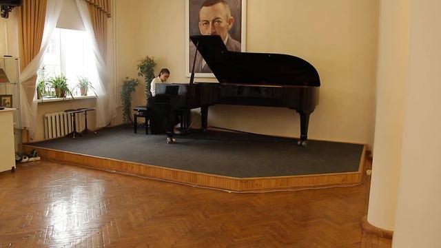 С. В. Рахманинов "Мелодия". Исполняет Сидорова Ангелина смотреть онлайн