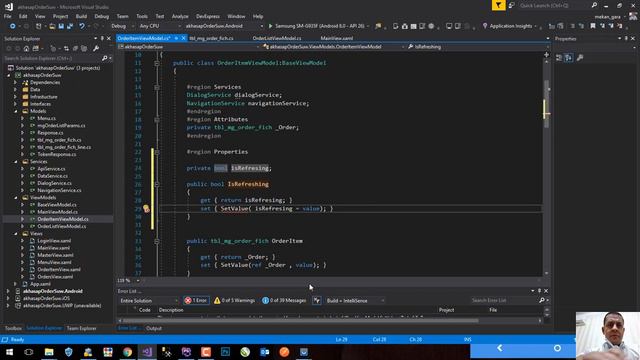 Xamarin forms MVVM order project 5 смотреть онлайн