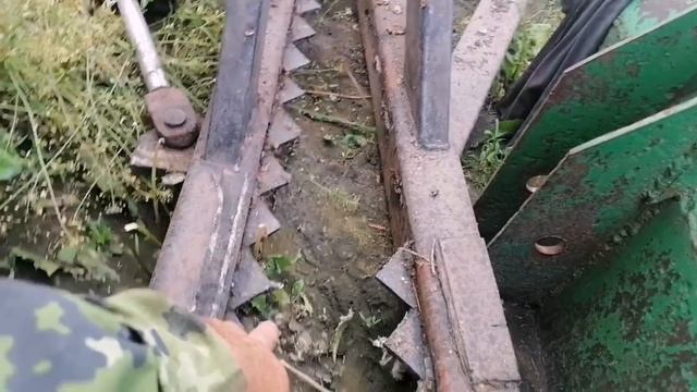 Самодельный Крокодил. Корчевка деревьев. смотреть онлайн