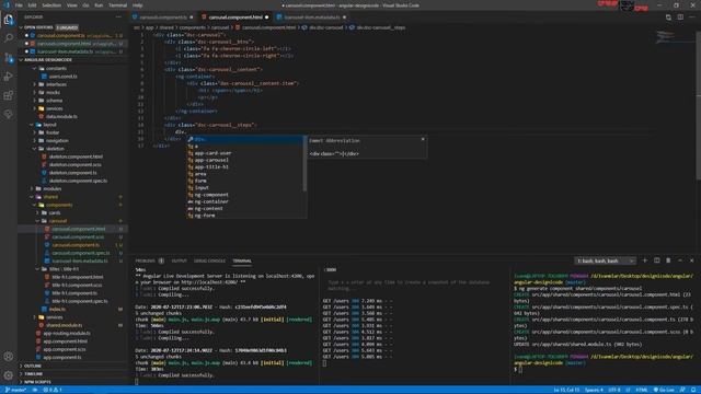 #14 Carousel en Angular - Creando carousel responsivo y reutilizable en angular | Designicode смотреть онлайн