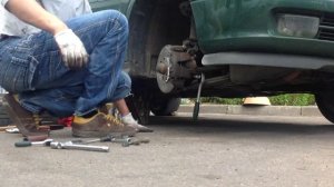 Замена тормозных дисков на Opel Astra G