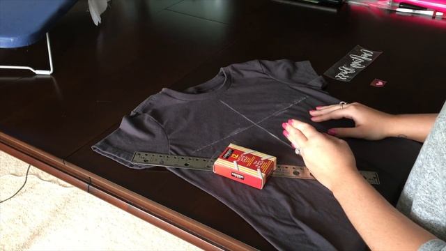 How to make an iron-on tshirt with Cricut and heat transfer vinyl HTV смотреть онлайн