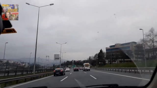 Стамбул в апреле Босфорский мост из Европы в Азию смотреть онлайн