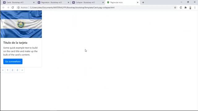 Bootstrap card, paginacion, collapse y badge смотреть онлайн
