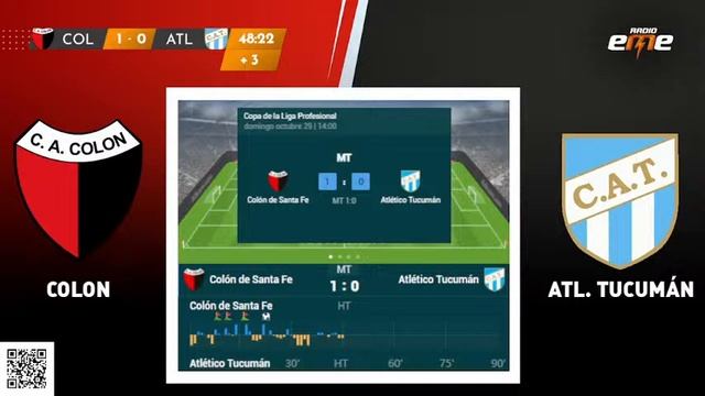 Colón vs Atlético Tucumán - Copa de la Liga 2023 - Fecha 11 смотреть онлайн