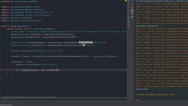 MongoDB (Java) - Updating a Document - Episode 3 смотреть онлайн