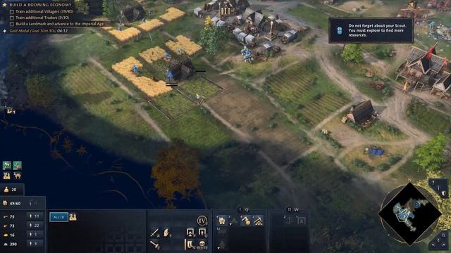 Art of War #2 - Late Economy (GOLD) - Age of Empires 4 Guide смотреть онлайн