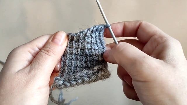 Тунисское вязание. Урок 6 - короткие ряды смотреть онлайн