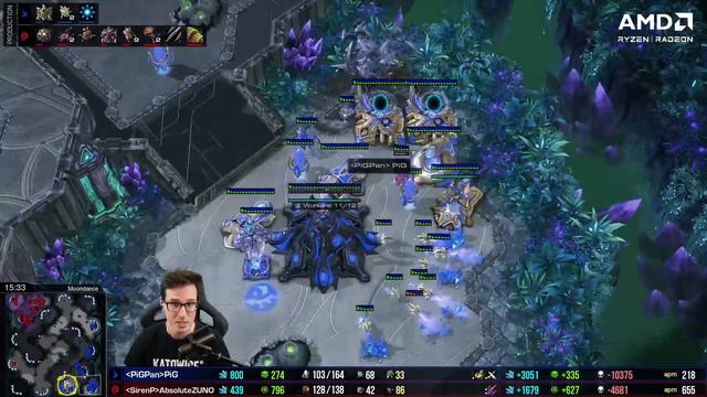 Fastest nydus swarm host ever BROKE my brain - StarCraft 2 смотреть онлайн