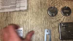 Замок сувальдный врезной ЗВ8-4.1, 3 ключа, класс 1, ГОСТ 5089-2011