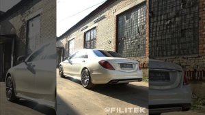 Спортивный выхлоп Mercedes S500 W222